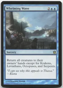 Whelming Wave - Born of the Gods - Rare - Magic: The Gathering - Image 1