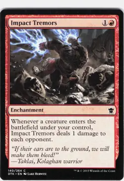 Impact Tremors #140 Dragons of Tarkir Regular Common - Image 1