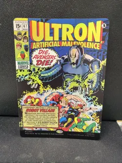 Ultron, Artificial Malevolence (Borderless) (0401) Marvel Super Heroes Foil - Image 1