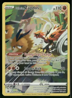 Galarian Zapdos - SWSH283 Promo Holo NM Pokemon SWSH: Sword & Shield Promo Cards - Image 1