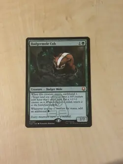 MTG Avatar the last airbender - Badgermole Cub Mythic - Image 1