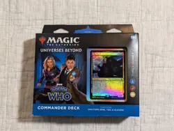 Doctor Who – Timey Wimey Commander Deck Magic The Gathering Universes Beyond - Image 1