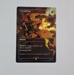 MTG Vandalblast (1757) LP Rainbow Foil from Secret Lair Drop Series - Image 1