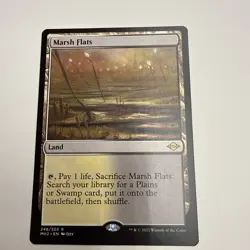 MTG Marsh Flats Modern Horizons 2 #248/303 Rare Fetch Land Magic Card MH2 - Image 1