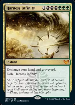 1x NM Harness Infinity - Strixhaven: School of Mages [MTG] pack fresh - Image 1