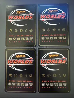 Magic MTG Underground River x4 World Championships Sydney 2002 LP/MP! - Image 2