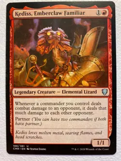 MTG 1x Kediss, Emberclaw Familiar # 188 Commander Legends Magic Gathering x1 NM - Image 1