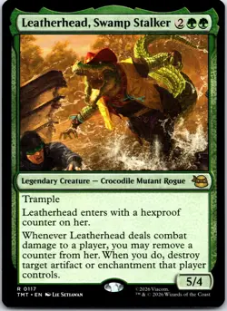 Leatherhead, Swamp Stalker 0117 Teenage Mutant Ninja Turtles NM - Image 1