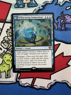 Echocasting Symposium x1 Mtg Secrets of Strixhaven - Image 1