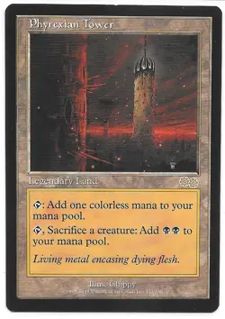 Phyrexian Tower - MTG - Urza's Saga - Magic: The Gathering - Image 1