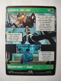 Kraven's Last Hunt (Borderless) 226 Marvel's Spider-Man Magic: The Gathering - Image 1