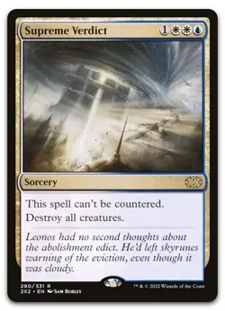 Supreme Verdict #280 (NM) Double Masters 2022 2X2 Magic MTG - Image 1