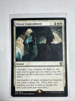 MTG: Phyrexia: All Will Be One Commander: Clever Concealment #005/028 Rare - NM - Image 1