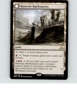 Hanweir Battlements 204 Rare Eldritch Moon Lightly played b1-73 MTG - Image 1