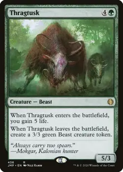 Thragtusk 436 R Jumpstart Magic: The Gathering NM/M - Image 1