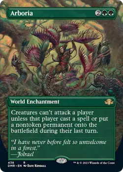 Arboria (Borderless) 438 R Dominaria Remastered Magic: The Gathering NM/M - Image 1