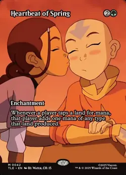 Heartbeat of Spring Borderless Magic: T Avatar: The Last Airbender: Eternal M NM - Image 1