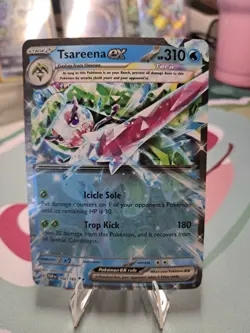 Tsareena ex 046/182 Paradox Rift Double Rare Holo Pokemon TCG Card NM/MINT 🔥 - Image 1