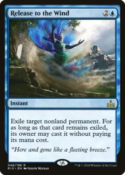 Release to the Wind [Rivals of Ixalan] Foil #046 MTG Magic - Image 1