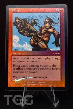 Fling - Arena Promos Foil - Magic the Gathering - Image 1