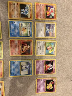 Pokemon TCG Wizards of the Coast Base Set, Vintage Bundle, 41 Cards HP (few MP) - Image 1