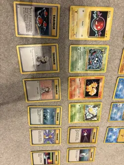 Pokemon TCG Wizards of the Coast Base Set, Vintage Bundle, 41 Cards HP (few MP) - Image 4