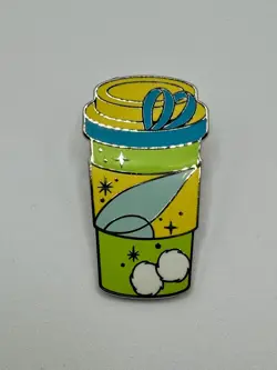 Disney Character Coffee Cup Mystery Pin Tinker Bell - Image 1