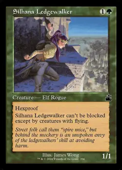 Silhana Ledgewalker - Foil - Retro Frame - Near Mint, English - Image 1
