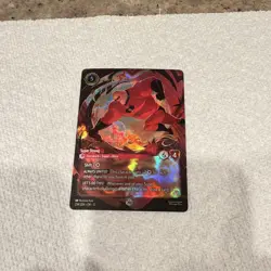 Disney Lorcana TCG Mr. Incredible - Super Strong 234/204 Enchanted Foil Ruby EN - Image 1