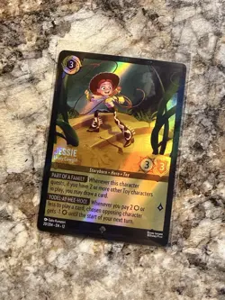 Disney Lorcana Wilds Unknown Single Card- Jessie: Lively Cowgirl 20/204 - Image 1