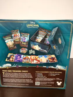 Ravensburger Disney Lorcana TCG: Azurite Sea Illumineer's Trove Sealed New - Image 5