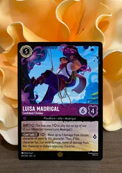 Disney Lorcana Wilds Unknown ~ Luisa Madrigal - Confident Climber 60/204 - Image 1