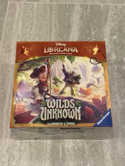 Disney Lorcana: Wilds Unknown Illumineer's Trove Box Brand New Sealed - Image 1