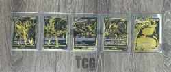 Pokemon Chinese Sword&Shield CS4.1C 5 SET UR Black Gold Pikachu VMAX Card#TRC - Image 1