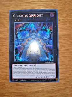 Yugioh Gigantic Spright BLTR-EN091 Secret Rare English - Image 1