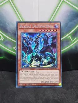 Yugioh Bystial Druiswurm MP23-EN159 Prismatic Secret Rare 1st Edition NM - Image 1