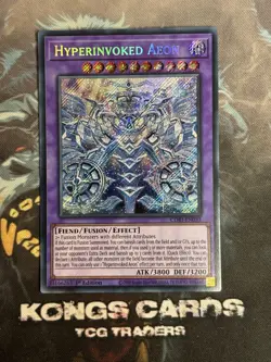 CORI-EN033 Hyperinvoked Aeon Secret Rare 1st Ed YuGiOh - Image 1
