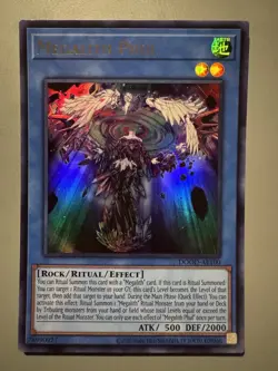 YUGIOH MEGALITH PHUL (RITUAL) ASIA ENGLISH EDITION DOOD-AE100 ULTRA RARE - Image 1