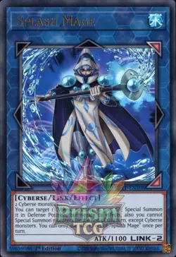 1st ed Splash Mage ultra rare GFTP-EN106 Yugioh - Image 1