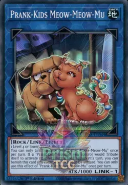 1st ed Prank-Kids Meow-Meow-Mu super rare PHRA-EN049 Yugioh - Image 1
