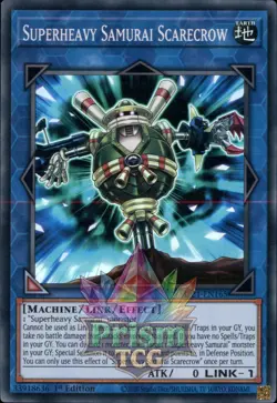 1st ed Superheavy Samurai Scarecrow super rare MP21-EN165 Yugioh - Image 1