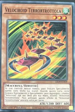 YU-GI-OH! LED8-IT009 Velociroid Terrortrottola comune 1°ediz. Ita yugioh - Image 1