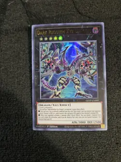 Dark Requiem XYZ Dragon - GFTP-EN099 - Ultra Rare 1st Ed Yugioh - LP - Image 1