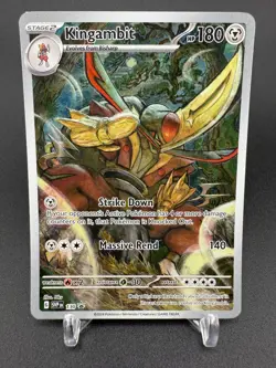 Kingambit 130 Sv: Scarlet & Violet Promo Cards Holo NM - Image 1
