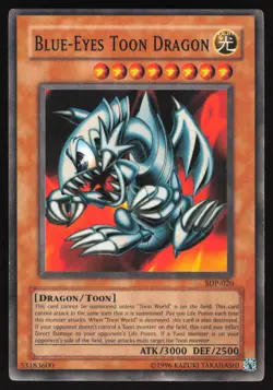 Blue-Eyes Toon Dragon - SDP-020 - Common - Unlimited - Yugioh - Image 1