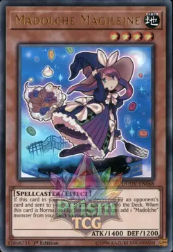 1st ed Madolche Magileine ultra rare DUOV-EN068 Yugioh - Image 1