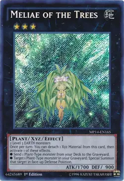 Meliae of the Trees - MP14-EN165 - NM/VLP - Secret Rare - 1st ed - Yugioh - Image 1