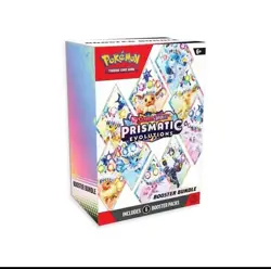 Pokemon TCG: Scarlet & Violet-Prismatic Evolutions Booster Bundle (6 Packs - Image 1
