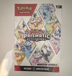 Pokemon TCG Scarlet & Violet—Prismatic Evolutions Booster Bundle Box (6 Packs) - Image 1
