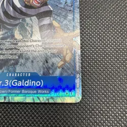 Mr.3 (Galdino) Alternate Art SR (OP16-056) One Piece TCG The Time of Battle NM - Image 4